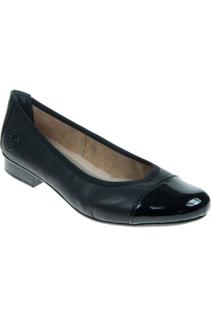 Rieker Ladies 51998-00 black pump