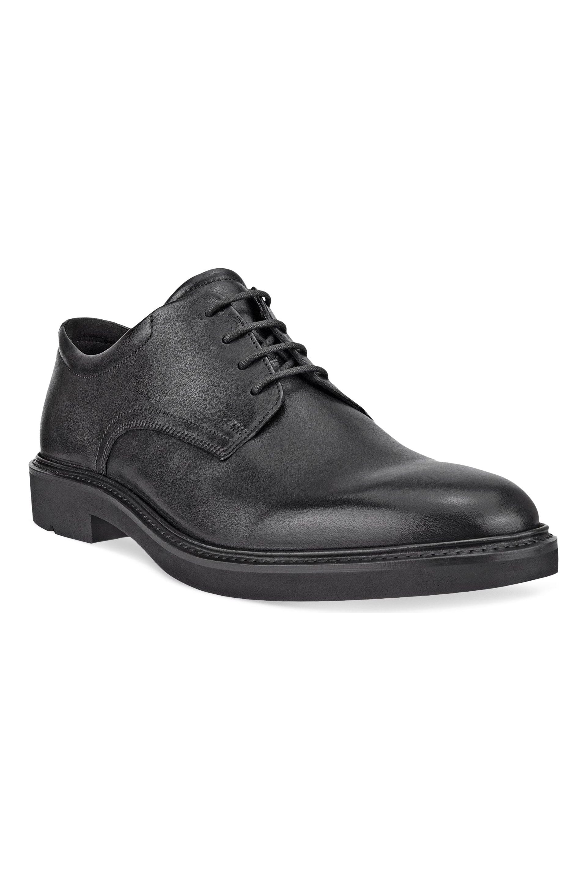 Ecco 525604-01001 Black leather smart shoe