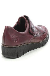 Rieker velcro shoe 537C0 35  Red