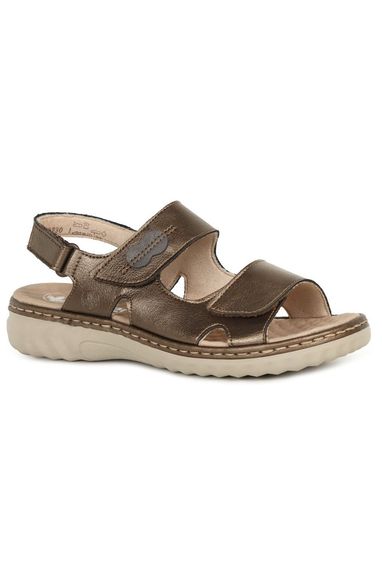 Rieker ladies sandal 60462-90 in Bronze