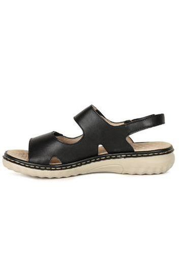 Rieker ladies sandal 60462-00 in Black