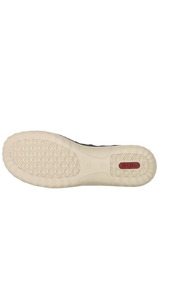 Rieker ladies sandal 60462-00 in Black