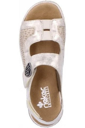 Rieker Womens Sandals 65989 90 beige