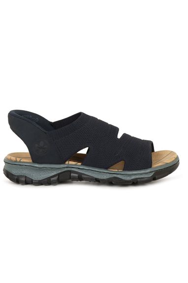 Rieker Women's Walking Sandals 68895-14 in Navy