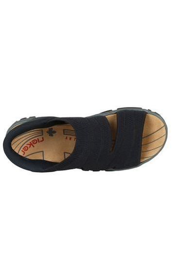 Rieker Women's Walking Sandals 68895-14 in Navy