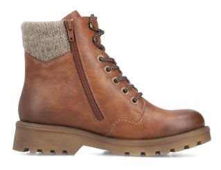 Rieker Ladies Boots 73220-24 in brown