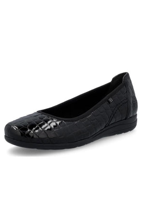 Rieker Ladies Shoes L9350-01 black punp