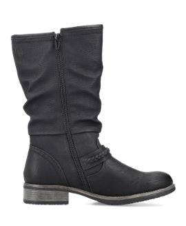 Rieker Ladies boots 98860-00 in Black