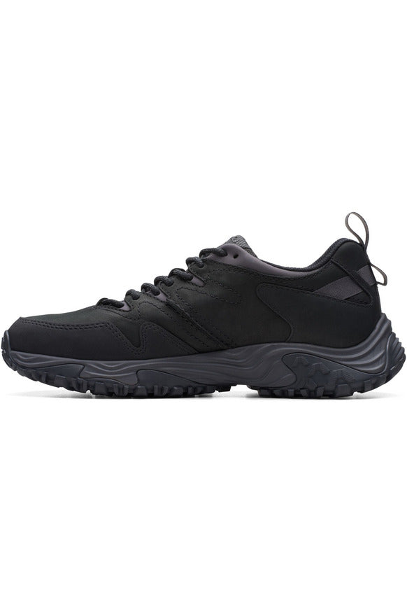 Clarks  ATL Walk Go Waterproof shoe in Black Leather