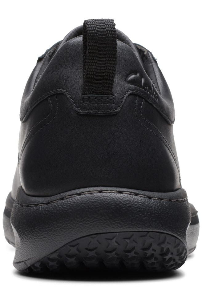 Clarks Mens ClarksPro Lace in Black Leather