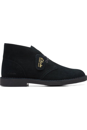 Clarks Desert Bt Evo in Black Suede