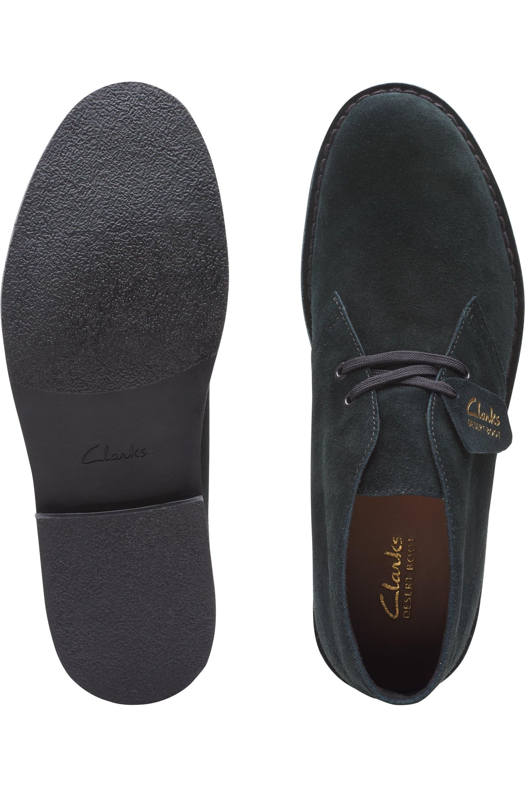 Clarks Desert Bt Evo in Black Suede