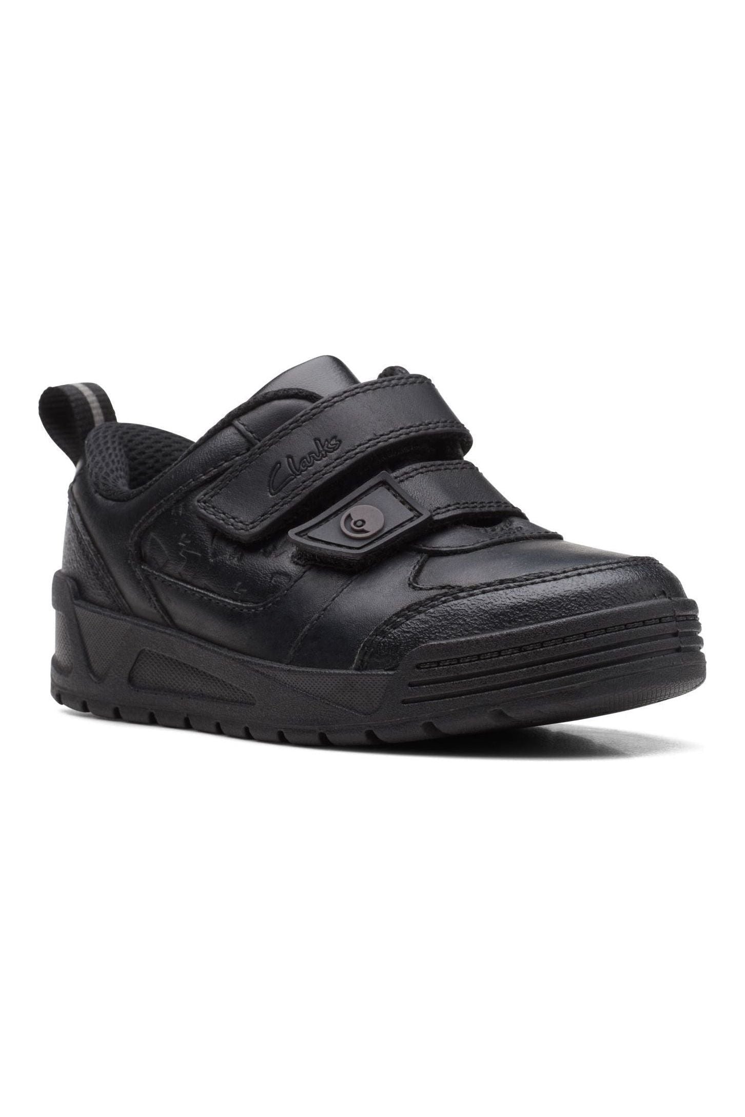 Clarks Palmer Mist Kid in black leather