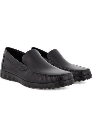 ECCO S-lite Moc Men's 540514 01001 black leather Slip on shoe