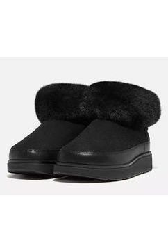 FitFlop GEN-FF  Mini Double-Faced Shearling Boots black