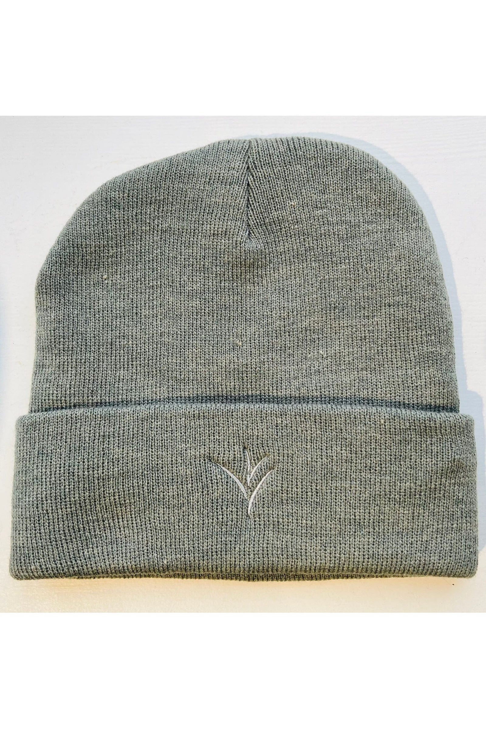 Meeks Recycled Beanie Hat in Sage