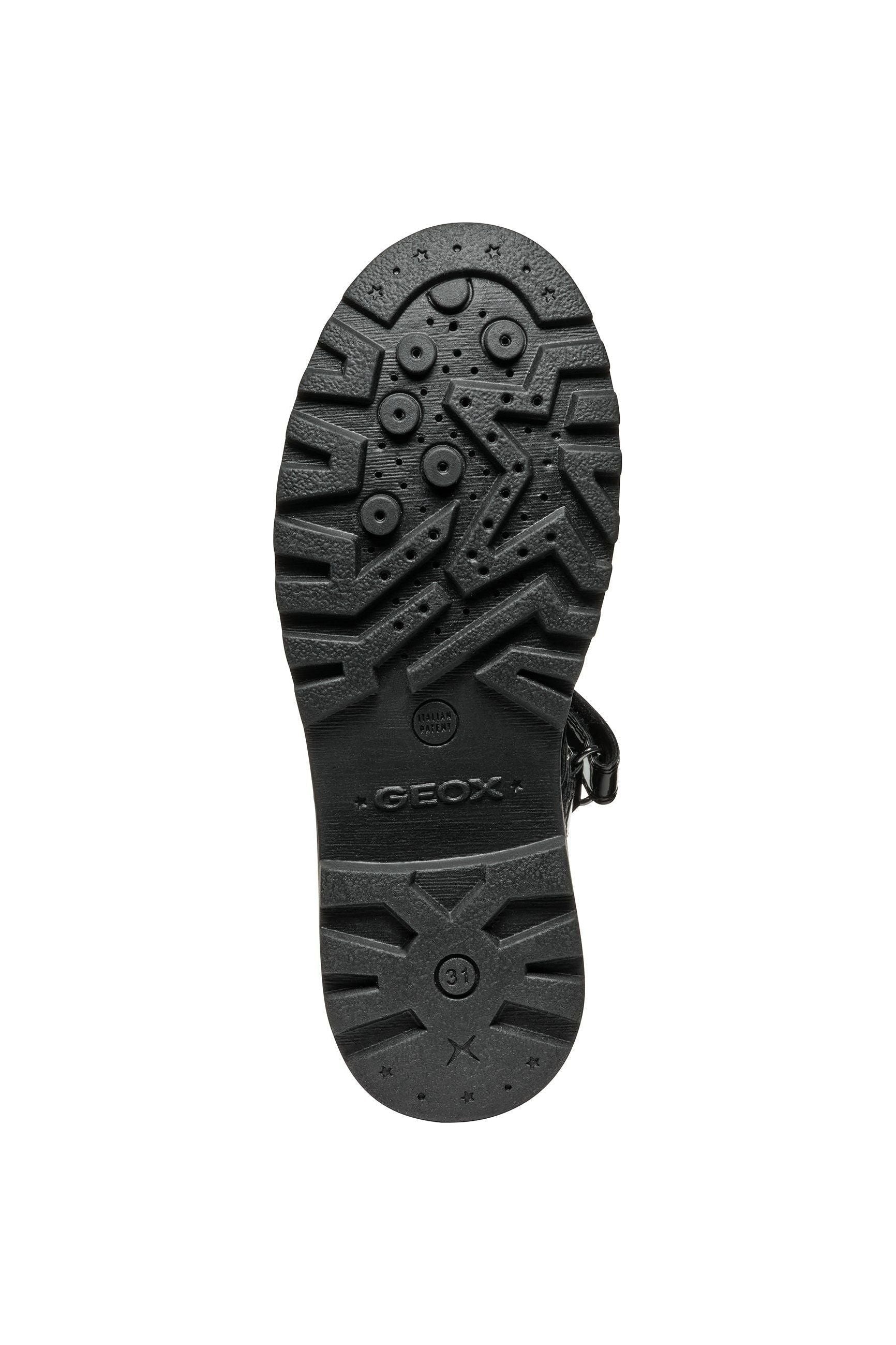 Geox Casey GE J1620E  in Black patent