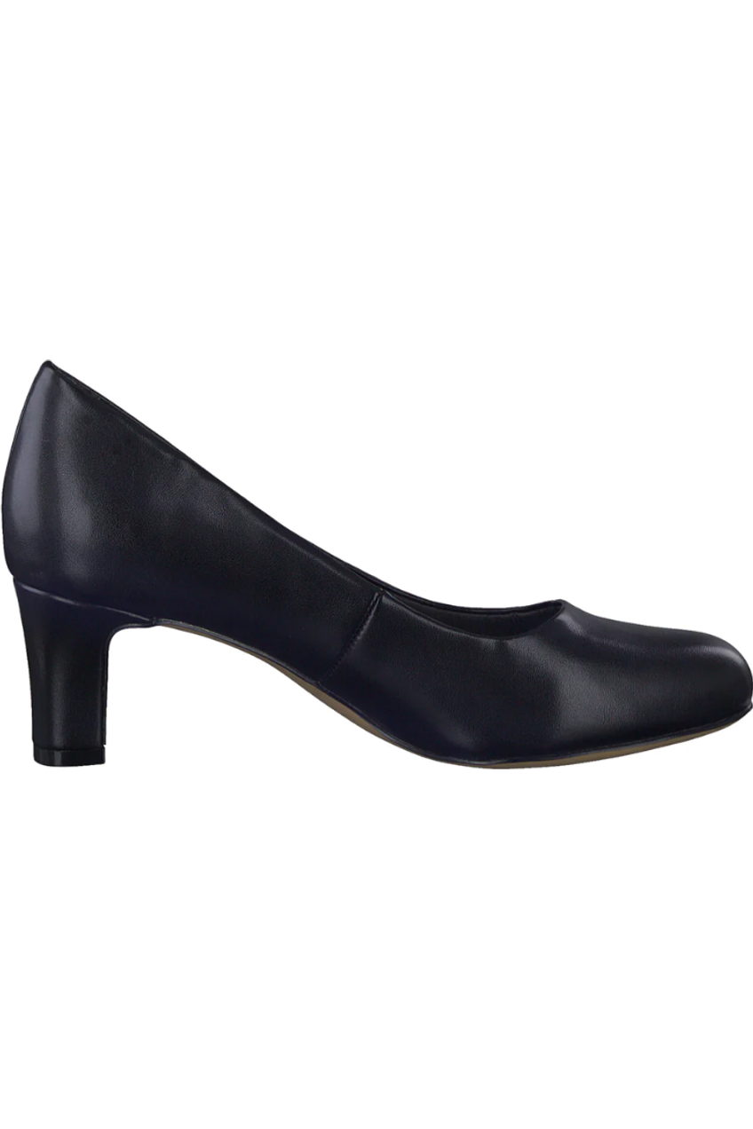 Jana 22472 wide fitting heels in black