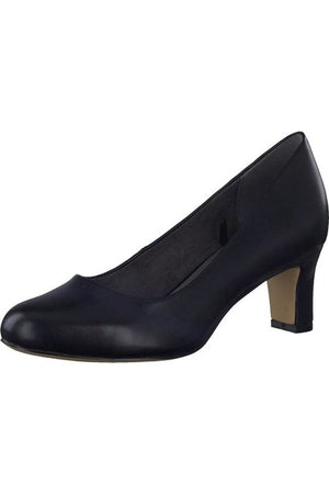 Jana 22472 wide fitting heels in black