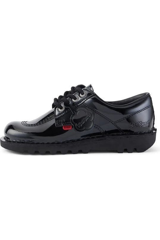 Kickers Kick Lo Core Black Patent