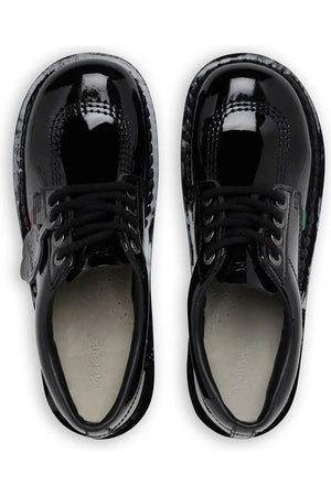 Kickers Kick Lo Core Black Patent