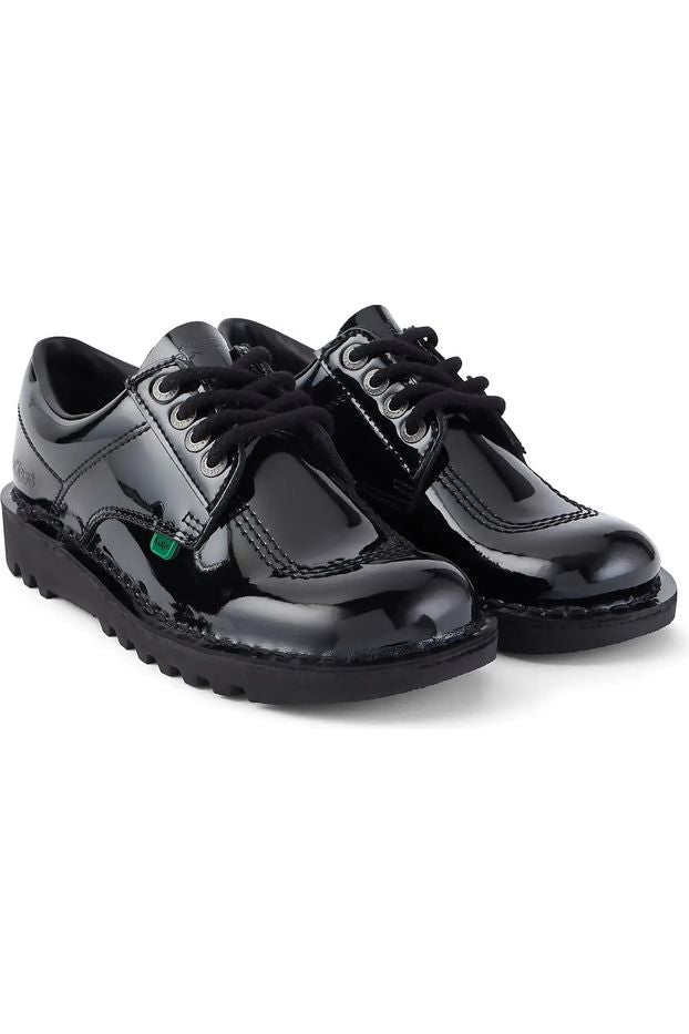  Kickers Men's Kick Lo Core Lace-up Shoes, Black/Black, 7