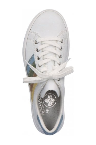 Rieker Ladies Shoes L8802-80 White