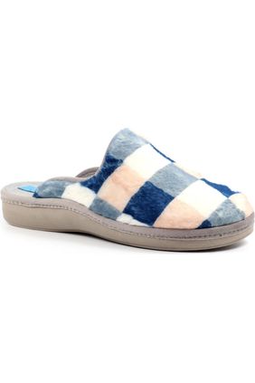Lunar Yasmina Blue Mule Slipper KLS133