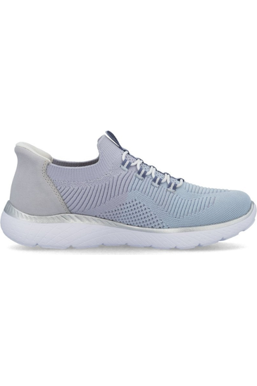 Rieker Ladies trainer M5066-30 in Aqua