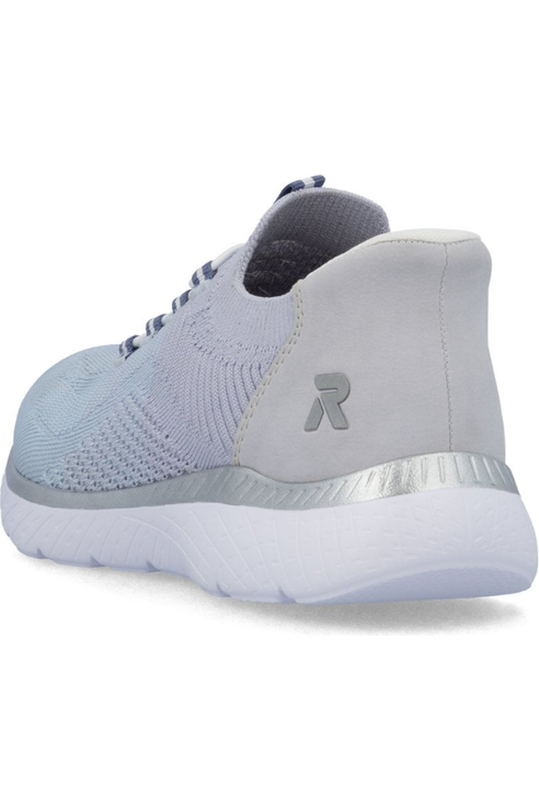 Rieker Ladies trainer M5066-30 in Aqua