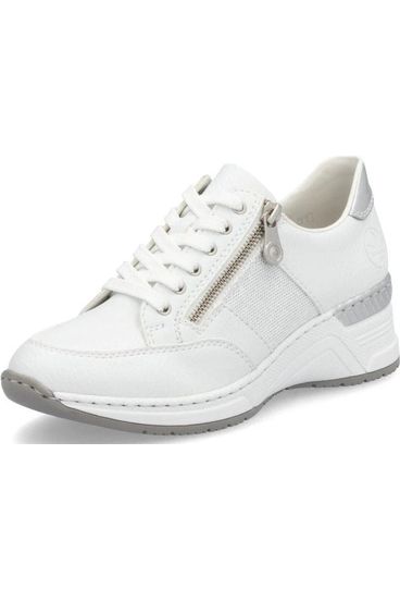Rieker Ladies trainer N4322-80 in White