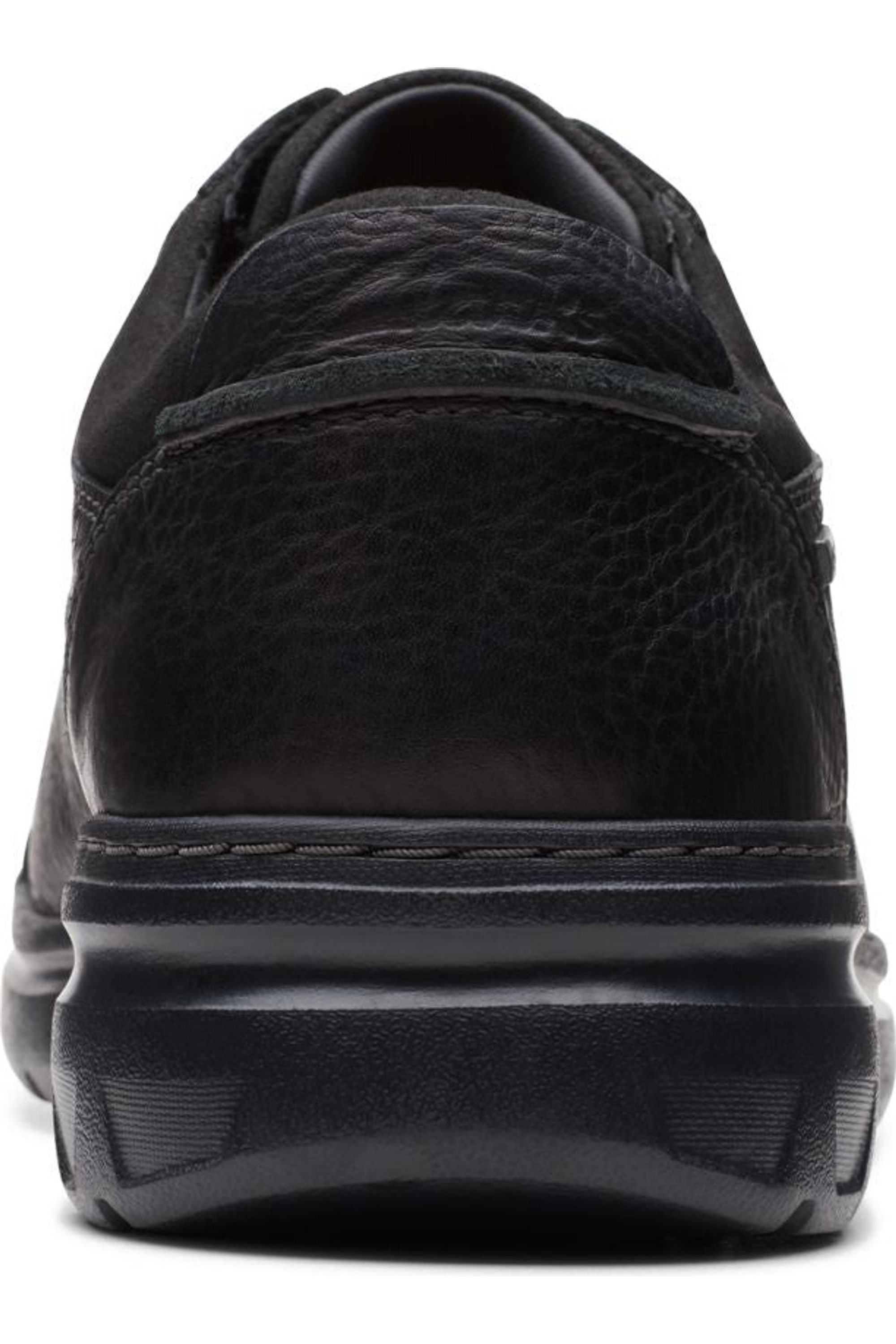 Clarks Mens Rockie WalkGTX waterproof shoe in black leather