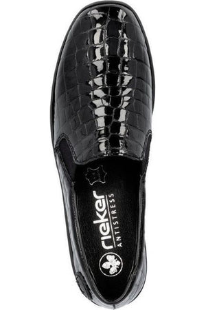 Rieker Ladies Shoes 48752-00 black