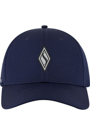 Skechers Skechweave Diamond Snapback Cap 7011 in Navy