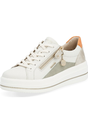 Remonte Ladies trainer D1C01-81 in White Combi
