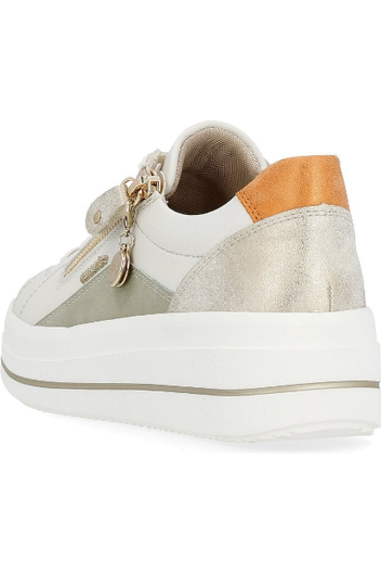 Remonte Ladies trainer D1C01-81 in White Combi