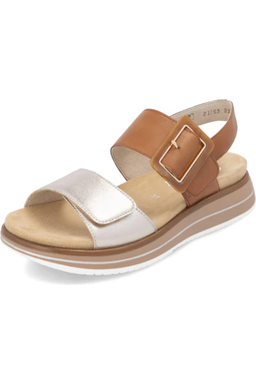 Remonte Ladies sandal D1J53-22 in Brown
