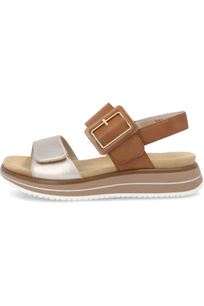 Remonte Ladies sandal D1J53-22 in Brown