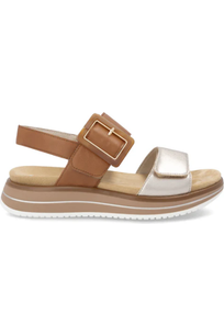 Remonte Ladies sandal D1J53-22 in Brown