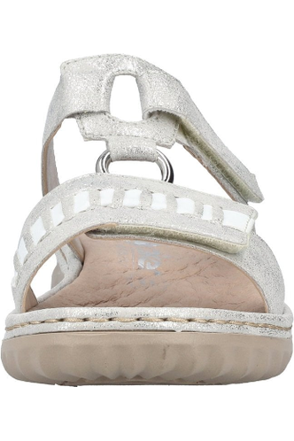 Rieker Ladies Sandals 60481-40 in Grey Combi