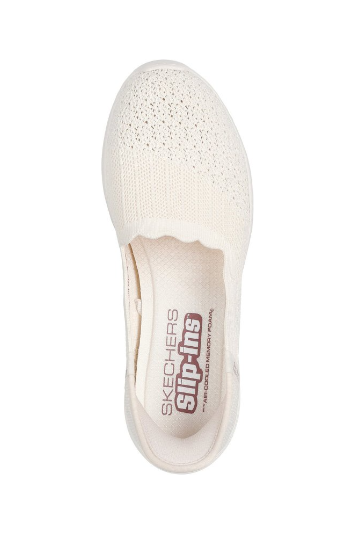 Skechers Ladies 158980  SEAGER BELIEVE IT in Off white