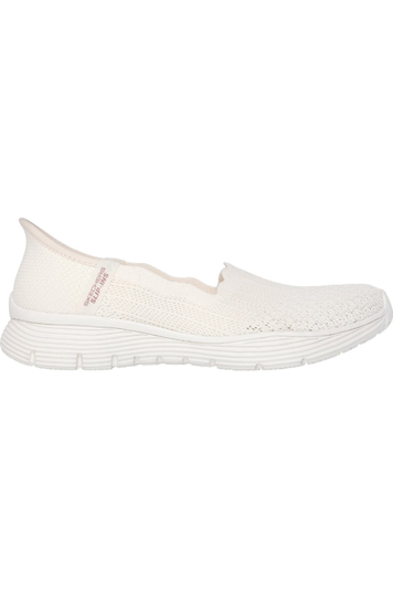 Skechers Ladies 158980  SEAGER BELIEVE IT in Off white