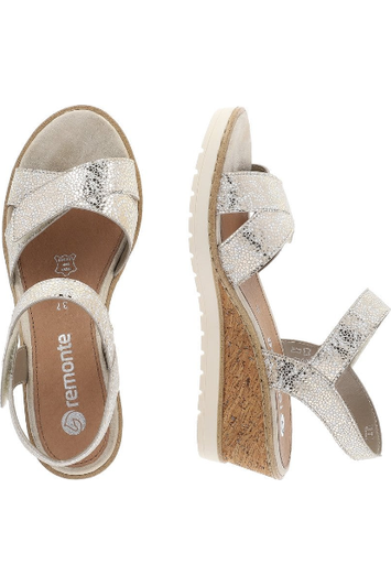 Remonte Ladies sandals R6252-91  in Gold