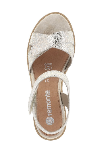 Remonte Ladies sandals R6252-91  in Gold