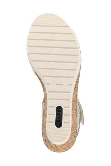 Remonte Ladies sandals R6252-91  in Gold