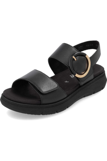 Remonte Ladies sandal D2K50-00 in Black