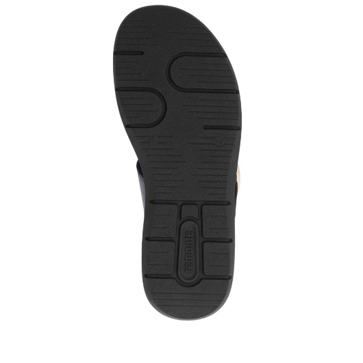 Remonte Ladies sandal D2K50-00 in Black