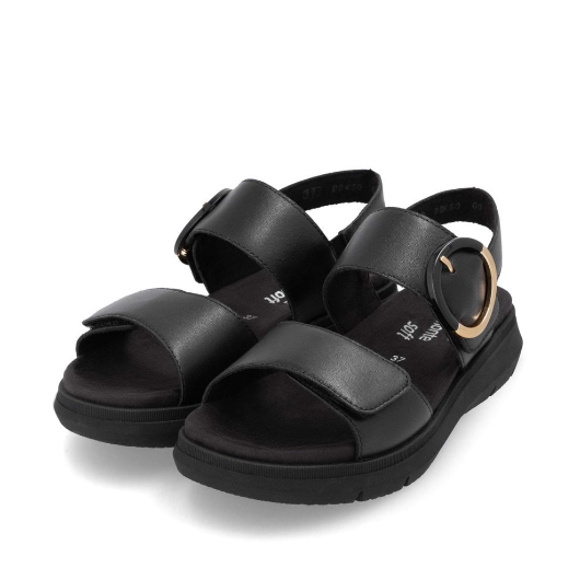 Remonte Ladies sandal D2K50-00 in Black