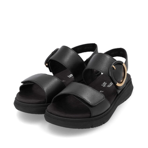 Remonte Ladies sandal D2K50-00 in Black