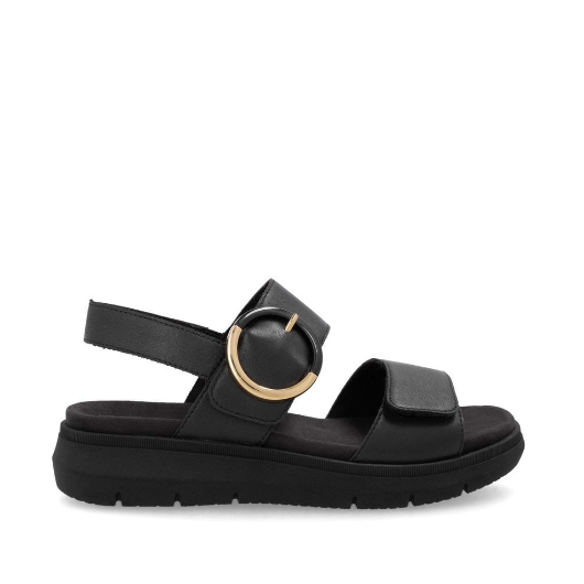 Remonte Ladies sandal D2K50-00 in Black